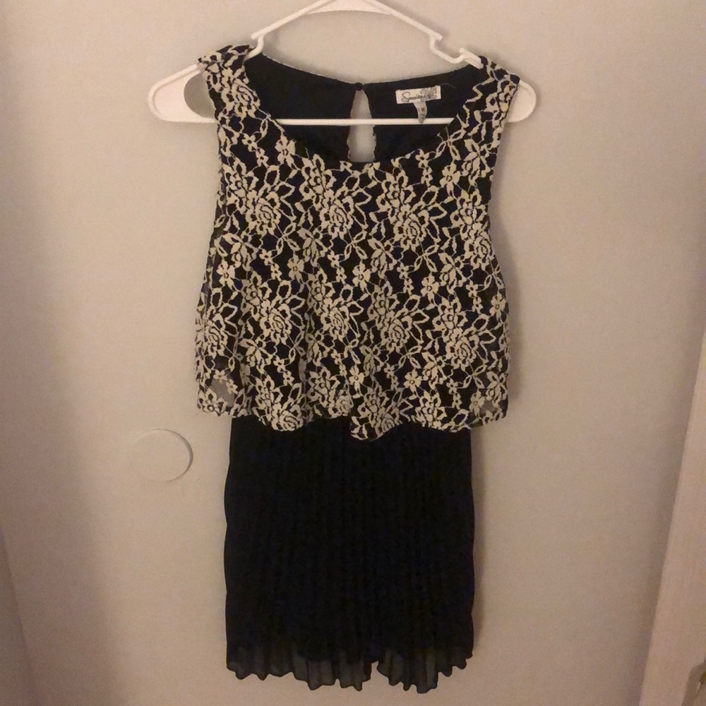 Black formal dress